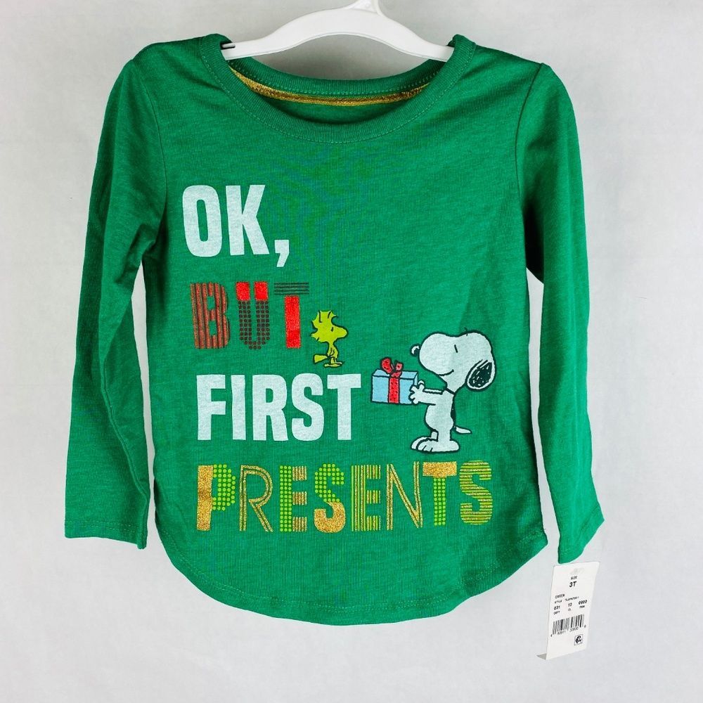 Peanuts Snoopy Holiday Presents T-Shirt